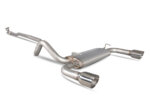 Scorpion non-resonated cat-back exhaust system for ABARTH 500 / ABARTH 595 / ABARTH 695