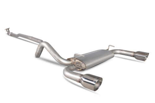 Scorpion non-resonated cat-back exhaust system for ABARTH 500 / ABARTH 595 / ABARTH 695