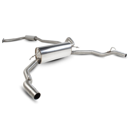 Scorpion resonated cat-back exhaust system for HONDA CIVIC FN2