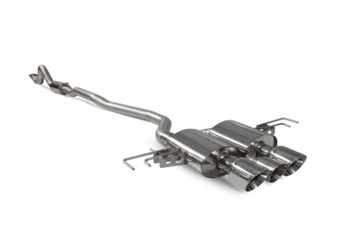 Scorpion Part-resonated cat-back system for HONDA CIVIC FK8