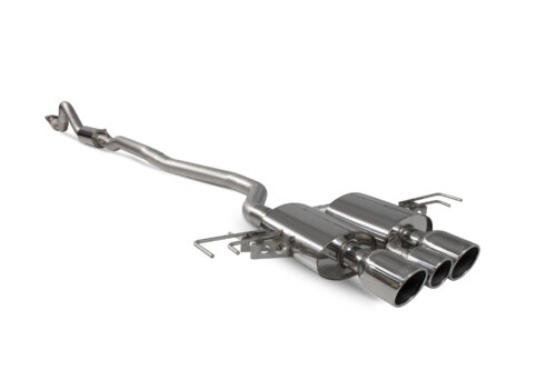 Scorpion Part-resonated cat-back system for HONDA CIVIC FK8