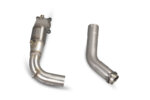 Scorpion downpipe with high-flow sports catalyst for HONDA CIVIC FK2