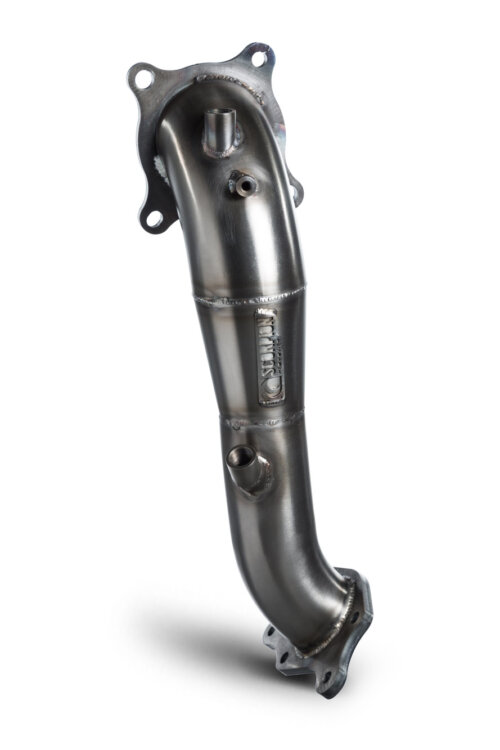 Scorpion downpipe with high-flow sports catalyst for HONDA CIVIC FK8