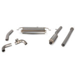 Scorpion Resonated cat-back system with electronic valve for MERCEDES-BENZ CLA-CLASS