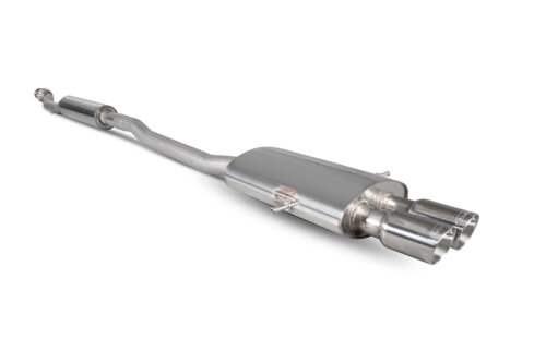 Scorpion resonated cat-back exhaust system for MINI COOPER S R56 / MINI COOPER S R57 / MINI COOPER S R58