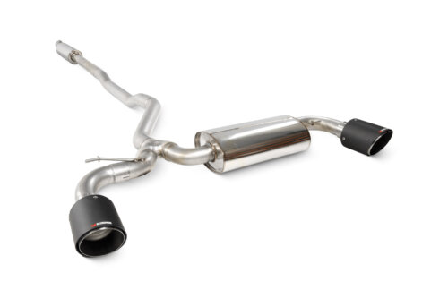 Scorpion resonated cat-back exhaust system for MINI CLUBMAN F54