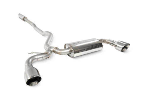 Scorpion resonated cat-back exhaust system for MINI CLUBMAN F54