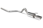 Scorpion non-resonated cat-back exhaust system for MITSUBISHI COLT Z30