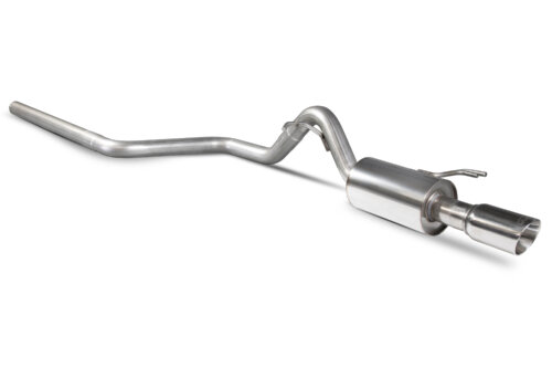 Scorpion non-resonated cat-back exhaust system for MITSUBISHI COLT Z30