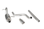 Scorpion non-resonated cat-back exhaust system for MITSUBISHI COLT Z30