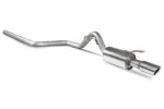 Scorpion non-resonated cat-back exhaust system for MITSUBISHI COLT Z30