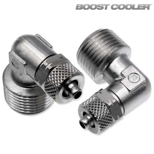 Snow Performance Fitting 3/8“ NPT – ¼“ 90°