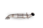 Scorpion downpipe with high-flow sports catalyst for PEUGEOT 208