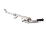 Scorpion resonated cat-back exhaust system for RENAULT MEGANE