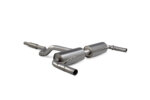 Scorpion resonated cat-back exhaust system for RENAULT CLIO MK3
