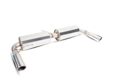 Scorpion resonated cat-back exhaust system for RENAULT CLIO MK3