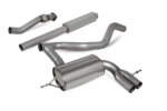 Scorpion Resonated Cat/GPF-back system for RENAULT MEGANE