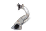 Scorpion downpipe with high-flow sports catalyst for RENAULT CLIO MK4