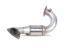 Scorpion downpipe with high-flow sports catalyst for RENAULT CLIO MK4