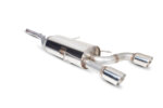 Scorpion non-resonated cat-back exhaust system for RENAULT CLIO MK2