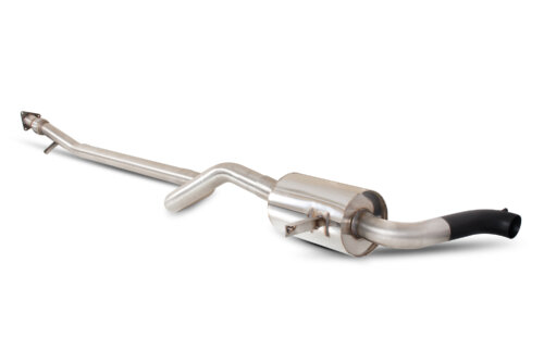 Scorpion non-resonated cat-back exhaust system for RENAULT MEGANE