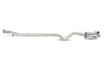 Scorpion non-resonated cat-back exhaust system for RENAULT MEGANE