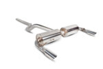 Scorpion non-resonated cat-back exhaust system for RENAULT CLIO MK3