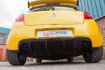 Scorpion non-resonated cat-back exhaust system for RENAULT CLIO MK3