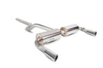 Scorpion non-resonated cat-back exhaust system for RENAULT CLIO MK3