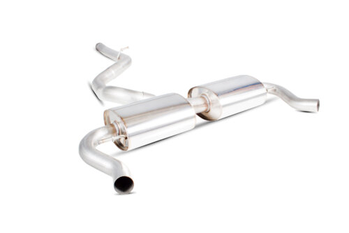Scorpion non-resonated cat-back exhaust system for RENAULT CLIO MK4