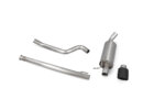 Scorpion non-resonated cat-back exhaust system for RENAULT TWINGO