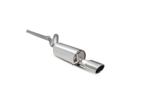 Scorpion non-resonated cat-back exhaust system for RENAULT TWINGO