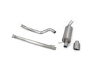 Scorpion non-resonated cat-back exhaust system for RENAULT TWINGO