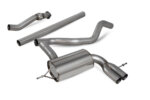 Scorpion Non-res cat/gpf back system for RENAULT MEGANE