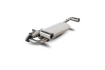 Scorpion rear silencer for MG MGF