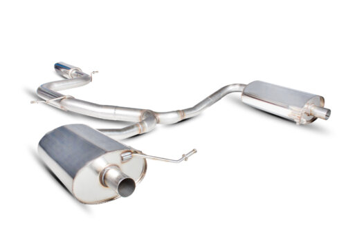 Scorpion resonated cat-back exhaust system for SKODA OCTAVIA