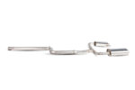 Scorpion non-resonated cat-back exhaust system for SKODA OCTAVIA