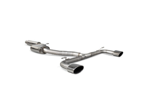 Scorpion Resonated Cat/GPF-back system for SEAT LEON