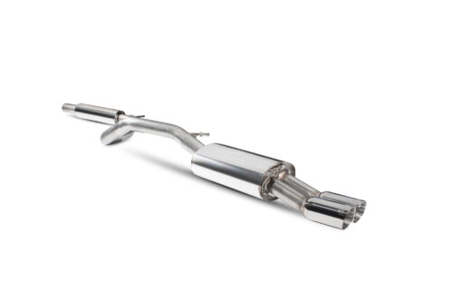 Scorpion resonated cat-back exhaust system for SEAT IBIZA 6J / SEAT IBIZA 6P