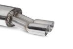 Scorpion resonated cat-back exhaust system for SEAT IBIZA 6J / SEAT IBIZA 6P