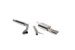 Scorpion resonated cat-back exhaust system for SEAT IBIZA 6J / SEAT IBIZA 6P