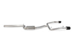 Scorpion non-resonated cat-back exhaust system for SEAT LEON