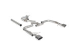 Scorpion non-resonated cat-back exhaust system for SEAT LEON