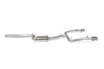 Scorpion non-resonated cat-back exhaust system for SEAT LEON