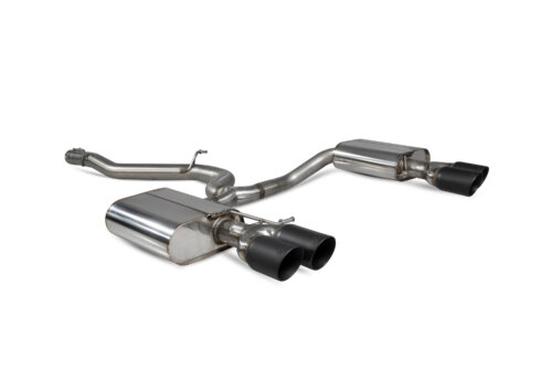 Scorpion non-resonated cat-back exhaust system for SEAT LEON