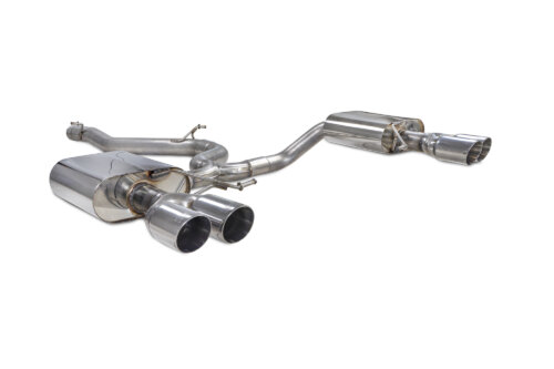 Scorpion non-resonated GPF-back system for SEAT LEON