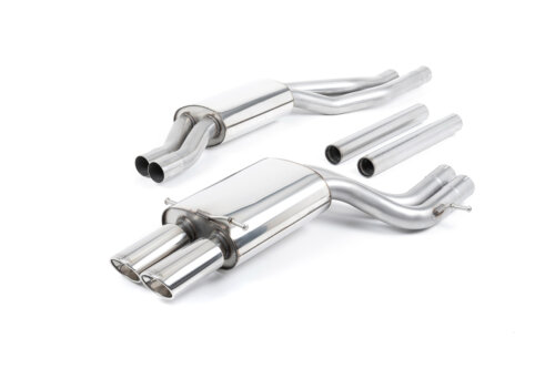 Milltek cat-back exhaust system for AUDI RS4 B5 / AUDI S4 B5