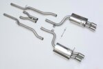 Milltek cat-back exhaust system for AUDI S4 B7