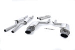Milltek cat-back exhaust system for AUDI RS4 B7