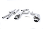 Milltek cat-back exhaust system for AUDI RS4 B7
